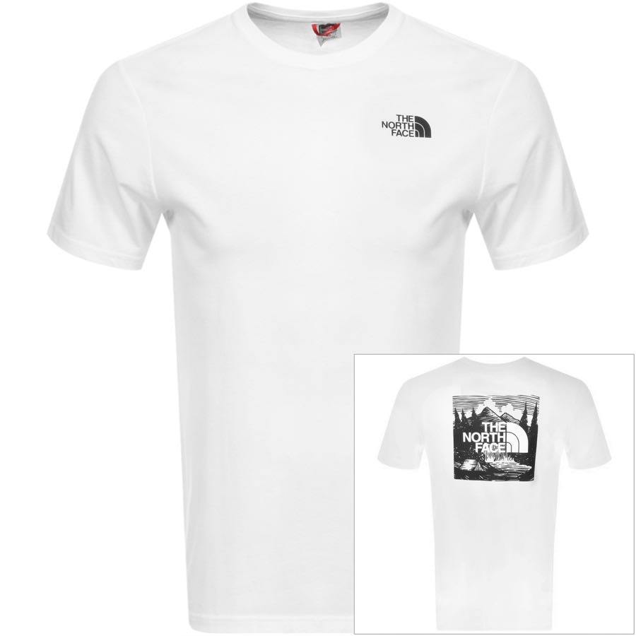Alternative Image for ProductThe North Face Redbox Celebration T Shirt In White1